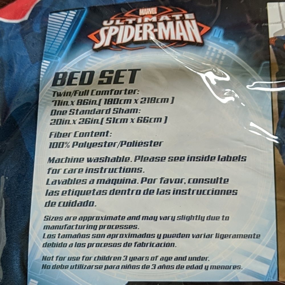 Spider-Man comforter - Picture 4 of 4